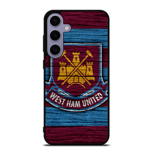WEST HAM UNITED LOGO WOODEN Samsung Galaxy S24 Plus Case WEST HAM UNITED LOGO WOODEN Samsung Galaxy S24 Plus Case