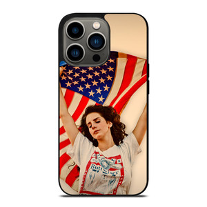 LANA DEL REY AMERICAN FLAG iPhone 13 Pro Case LANA DEL REY AMERICAN FLAG iPhone 13 Pro Case