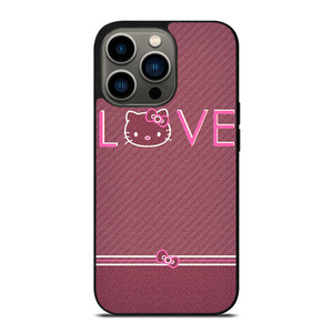 HELLO KITTY PINK LOVE 2 iPhone 13 Pro Case