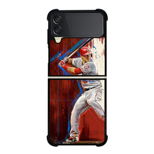 ART OF MIKE TROUT ANGELS Samsung Z Flip 3 Case ART OF MIKE TROUT ANGELS Samsung Z Flip 3 Case