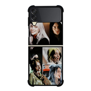 BILLIE EILISH COLLAGE Samsung Z Flip 3 Case BILLIE EILISH COLLAGE Samsung Z Flip 3 Case