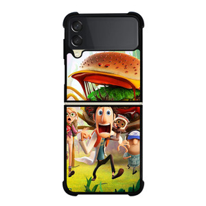 CLOUDY WITH A CHANCE OF MEATBALLS FUNNY Samsung Z Flip 3 Case CLOUDY WITH A CHANCE OF MEATBALLS FUNNY Samsung Z Flip 3 Case
