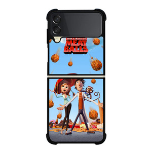 CLOUDY WITH A CHANCE OF MEATBALLS Samsung Z Flip 3 Case CLOUDY WITH A CHANCE OF MEATBALLS Samsung Z Flip 3 Case