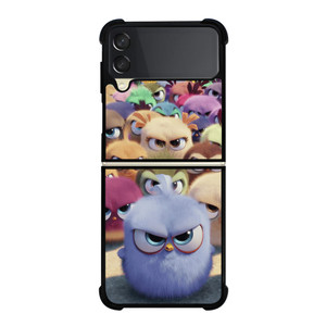 CUTE THE ANGRY BIRDS EVERYWHERE Samsung Z Flip 3 Case CUTE THE ANGRY BIRDS EVERYWHERE Samsung Z Flip 3 Case