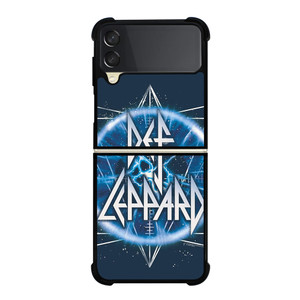 DEF LEPPARD LOGO ART Samsung Z Flip 3 Case DEF LEPPARD LOGO ART Samsung Z Flip 3 Case