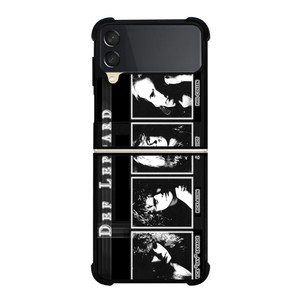 DEF LEPPARD SQUAD Samsung Z Flip 3 Case DEF LEPPARD SQUAD Samsung Z Flip 3 Case