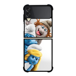 FUNNY MOVIE THE SMURF Samsung Z Flip 3 Case FUNNY MOVIE THE SMURF Samsung Z Flip 3 Case