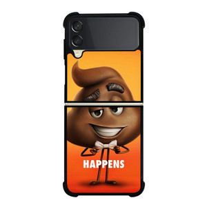 HAPPENS THE EMOJI MOVIE Samsung Z Flip 3 Case HAPPENS THE EMOJI MOVIE Samsung Z Flip 3 Case