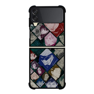 JUJUTSU KAISEN CHARACTERS ANIME Samsung Z Flip 3 Case JUJUTSU KAISEN CHARACTERS ANIME Samsung Z Flip 3 Case