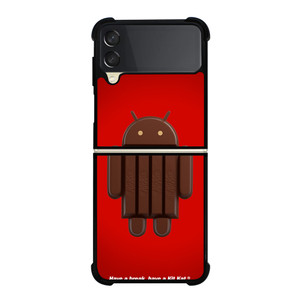 KITKAT ANDROID Samsung Z Flip 3 Case