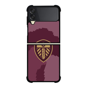 LEEDS UNITED FC ART LOGO Samsung Z Flip 3 Case