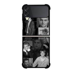 LEONARDO DICAPRIO YOUNG COLLAGE Samsung Z Flip 3 Case LEONARDO DICAPRIO YOUNG COLLAGE Samsung Z Flip 3 Case