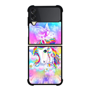 LISA FRANK UNICORN Samsung Z Flip 3 Case LISA FRANK UNICORN Samsung Z Flip 3 Case
