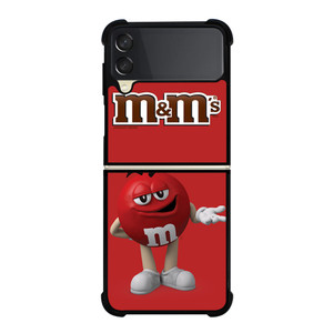 M&M'S CHOCOLATE RED Samsung Z Flip 3 Case