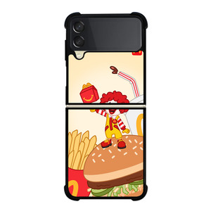 MCDONALDS ART ICON Samsung Z Flip 3 Case