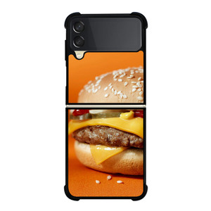 MCDONALDS BURGER Samsung Z Flip 3 Case MCDONALDS BURGER Samsung Z Flip 3 Case