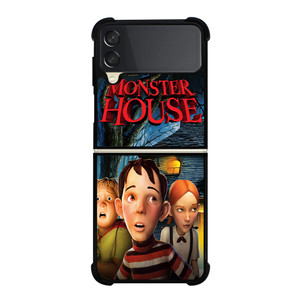 MONSTER HOUSE CHARACTERS Samsung Z Flip 3 Case MONSTER HOUSE CHARACTERS Samsung Z Flip 3 Case