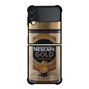 NESCAFE COFFEE GOLD Samsung Z Flip 3 Case NESCAFE COFFEE GOLD Samsung Z Flip 3 Case