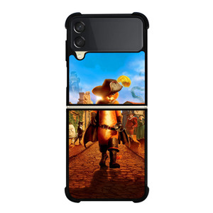 PUSS IN BOOTS COOL MOVIE Samsung Z Flip 3 Case PUSS IN BOOTS COOL MOVIE Samsung Z Flip 3 Case
