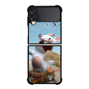 RABBIDS INVASION CUTE ACT Samsung Z Flip 3 Case RABBIDS INVASION CUTE ACT Samsung Z Flip 3 Case