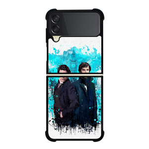 ROBERT DOWNEY JR SHERLOCK HOLMES ART Samsung Z Flip 3 Case