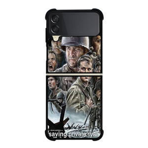 SAVING PRIVATE RYAN MOVIE POSTER Samsung Z Flip 3 Case SAVING PRIVATE RYAN MOVIE POSTER Samsung Z Flip 3 Case