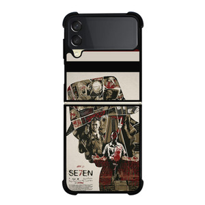 SE7EN MOVIE POSTER Samsung Z Flip 3 Case SE7EN MOVIE POSTER Samsung Z Flip 3 Case