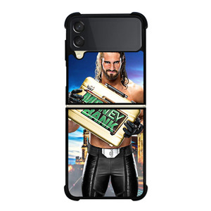 SETH FREAKIN ROLLINS WWE MONEY BANK Samsung Z Flip 3 Case SETH FREAKIN ROLLINS WWE MONEY BANK Samsung Z Flip 3 Case