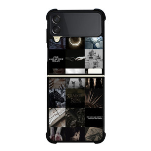 SHADOW AND BONE COLLAGE Samsung Z Flip 3 Case SHADOW AND BONE COLLAGE Samsung Z Flip 3 Case