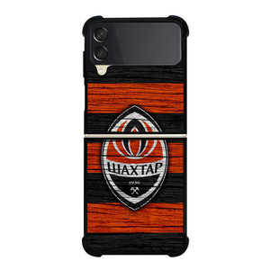 SHAKHTAR DONETSK LOGO WOODEN Samsung Z Flip 3 Case SHAKHTAR DONETSK LOGO WOODEN Samsung Z Flip 3 Case