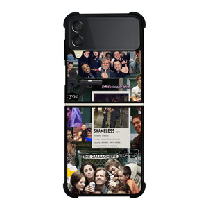 SHAMELESS COLLAGE SERIES Samsung Z Flip 3 Case SHAMELESS COLLAGE SERIES Samsung Z Flip 3 Case