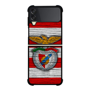 SL BENFICA WOODEN ART LOGO Samsung Z Flip 3 Case SL BENFICA WOODEN ART LOGO Samsung Z Flip 3 Case