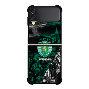 SPORTING LISBON SYMBOL Samsung Z Flip 3 Case SPORTING LISBON SYMBOL Samsung Z Flip 3 Case