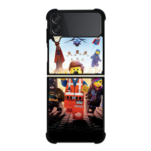 THE LEGO MOVIE CHARACTERS Samsung Z Flip 3 Case THE LEGO MOVIE CHARACTERS Samsung Z Flip 3 Case