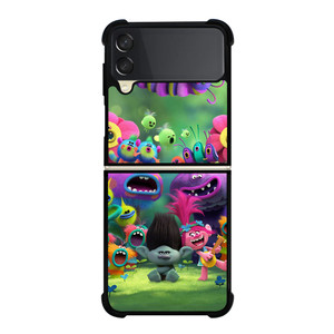 TROLLS AND FRIENDS Samsung Z Flip 3 Case TROLLS AND FRIENDS Samsung Z Flip 3 Case