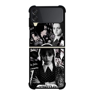 WEDNESDAY ART COLLAGE Samsung Z Flip 3 Case WEDNESDAY ART COLLAGE Samsung Z Flip 3 Case