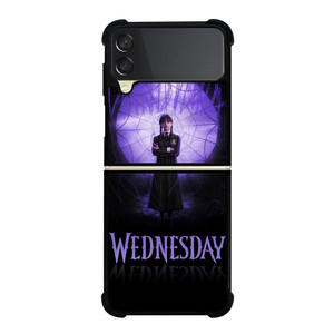 WEDNESDAY TIM BURTON Samsung Z Flip 3 Case