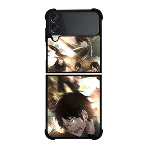 WORLD TRIGGER CHARACTERS ANIME Samsung Z Flip 3 Case WORLD TRIGGER CHARACTERS ANIME Samsung Z Flip 3 Case