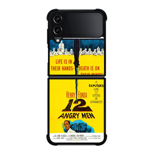 12 ANGRY MEN VINTAGE POSTER Samsung Z Flip 4 Case 12 ANGRY MEN VINTAGE POSTER Samsung Z Flip 4 Case