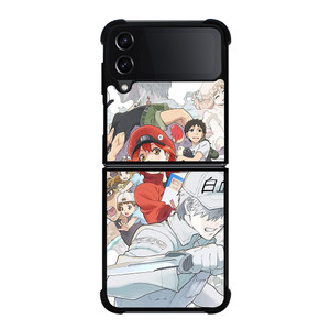 CELLS AT WORK CHARACTERS Samsung Z Flip 4 Case