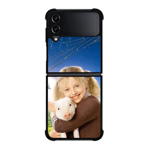 CHARLOTTE'S WEB CUTE MOVIE Samsung Z Flip 4 Case CHARLOTTE'S WEB CUTE MOVIE Samsung Z Flip 4 Case