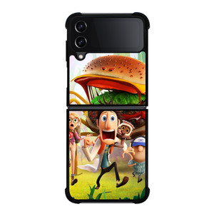 CLOUDY WITH A CHANCE OF MEATBALLS FUNNY Samsung Z Flip 4 Case CLOUDY WITH A CHANCE OF MEATBALLS FUNNY Samsung Z Flip 4 Case