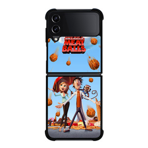 CLOUDY WITH A CHANCE OF MEATBALLS Samsung Z Flip 4 Case CLOUDY WITH A CHANCE OF MEATBALLS Samsung Z Flip 4 Case