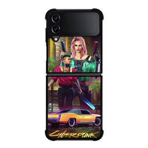 CYBERPUNK 2077 COOL Samsung Z Flip 4 Case CYBERPUNK 2077 COOL Samsung Z Flip 4 Case