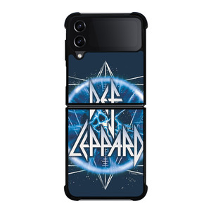 DEF LEPPARD LOGO ART Samsung Z Flip 4 Case DEF LEPPARD LOGO ART Samsung Z Flip 4 Case
