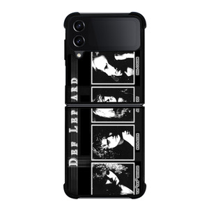 DEF LEPPARD SQUAD Samsung Z Flip 4 Case DEF LEPPARD SQUAD Samsung Z Flip 4 Case