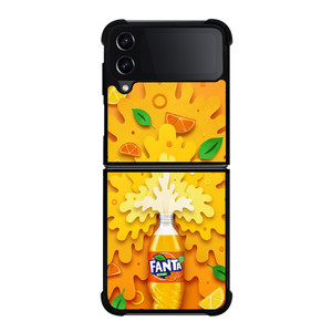 FANTA ORANGE Samsung Z Flip 4 Case FANTA ORANGE Samsung Z Flip 4 Case