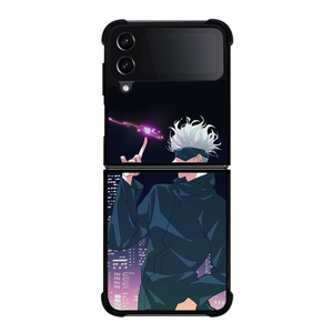 GOJO SATORU JUJUTSU KAISEN ANIME Samsung Z Flip 4 Case GOJO SATORU JUJUTSU KAISEN ANIME Samsung Z Flip 4 Case