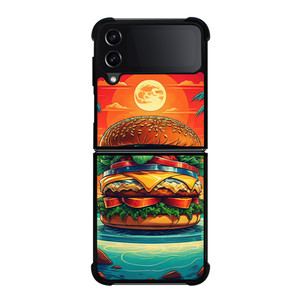 JIMMY BUFFETT BURGER Samsung Z Flip 4 Case