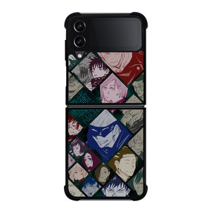 JUJUTSU KAISEN CHARACTERS ANIME Samsung Z Flip 4 Case JUJUTSU KAISEN CHARACTERS ANIME Samsung Z Flip 4 Case